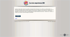 Desktop Screenshot of bkitalia-clienti.com